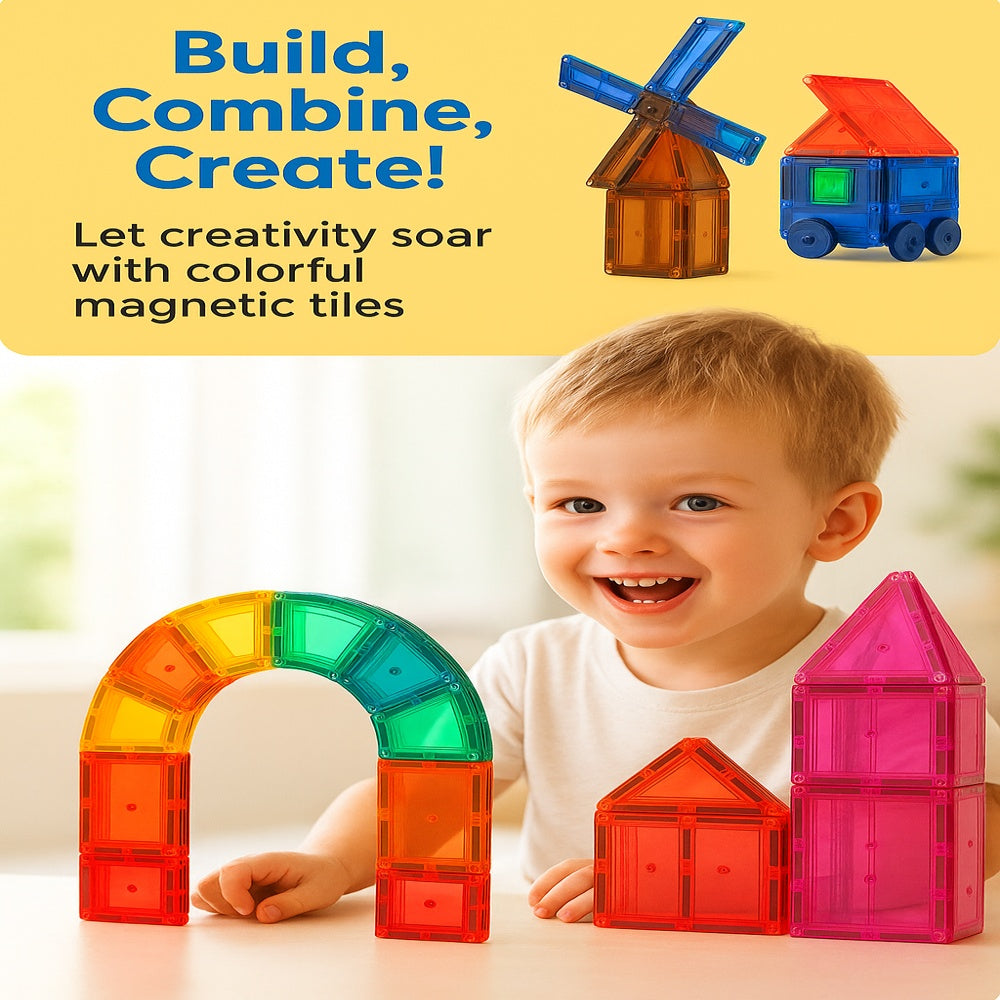 MindMagix™ - Magnetic geometric tiles