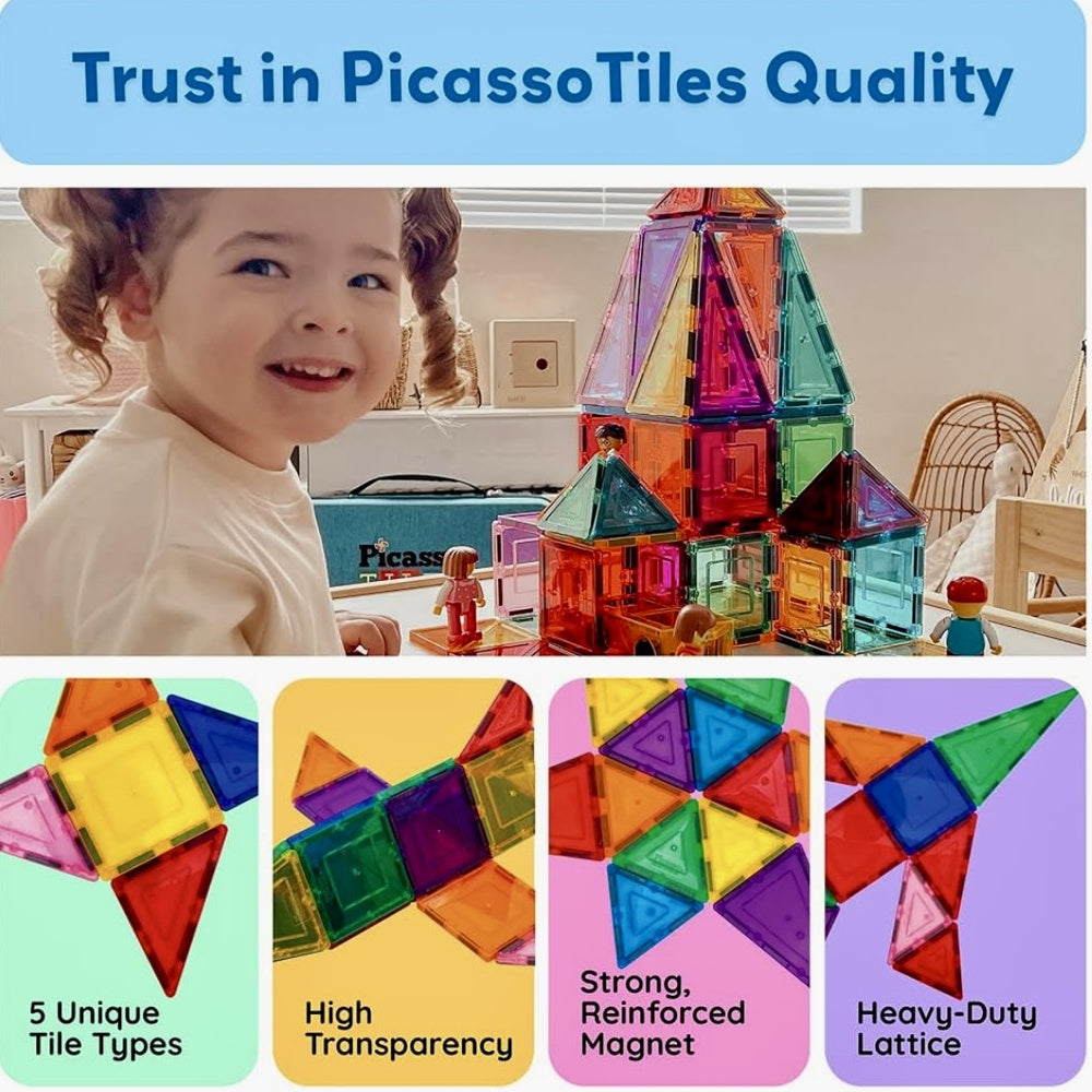 MindMagix™ - Magnetic geometric tiles