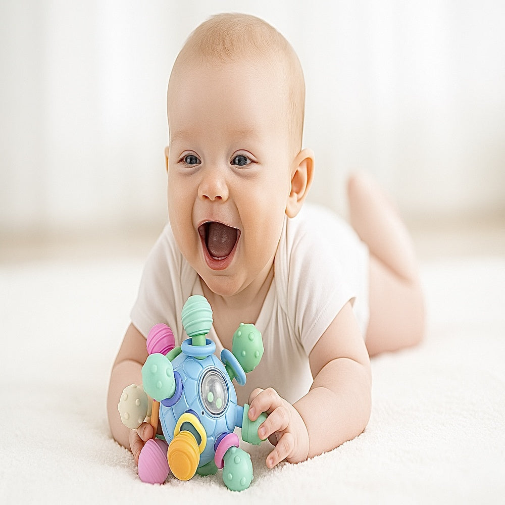 Totbloom™- Baby teething toy