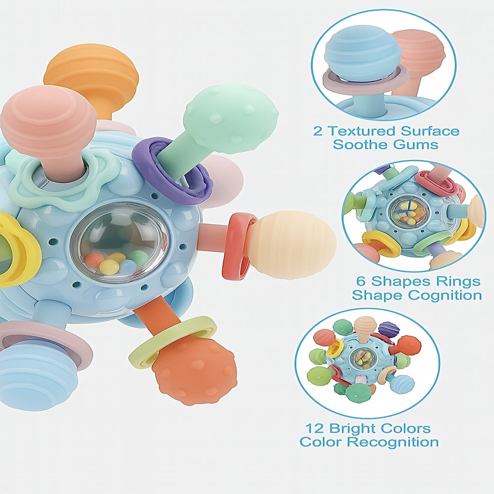 Totbloom™- Baby teething toy