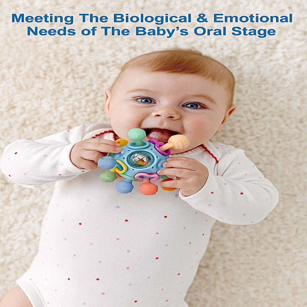 Totbloom™- Baby teething toy