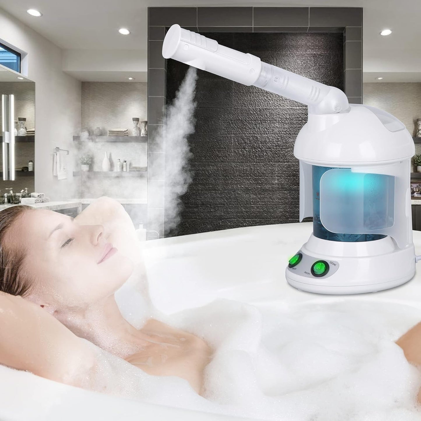 SteamGlow™ Nano Hot Spray Facial & Hair Care System