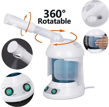 SteamGlow™ Nano Hot Spray Facial & Hair Care System