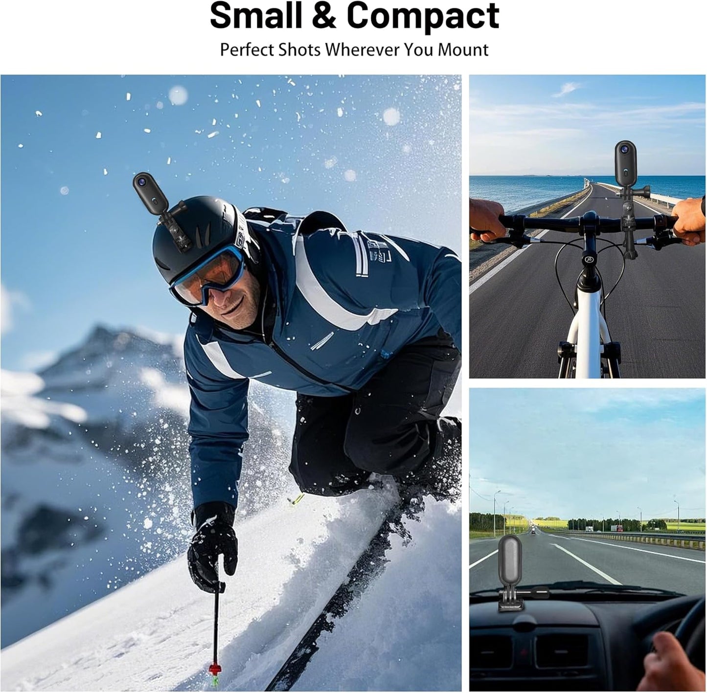 4K ThumbCam™ Mini Action POV Recorder