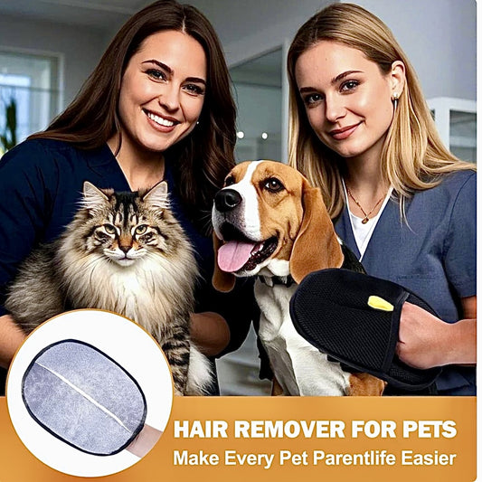 FurSweep™- Pet hair removing gloves