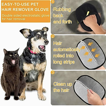 FurSweep™- Pet hair removing gloves