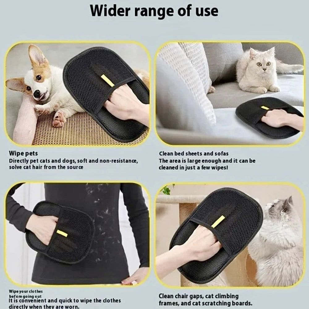 FurSweep™- Pet hair removing gloves