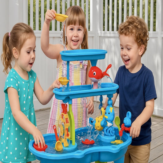 Aqua Whirl™-  Childrens Beach Water Playing Table
