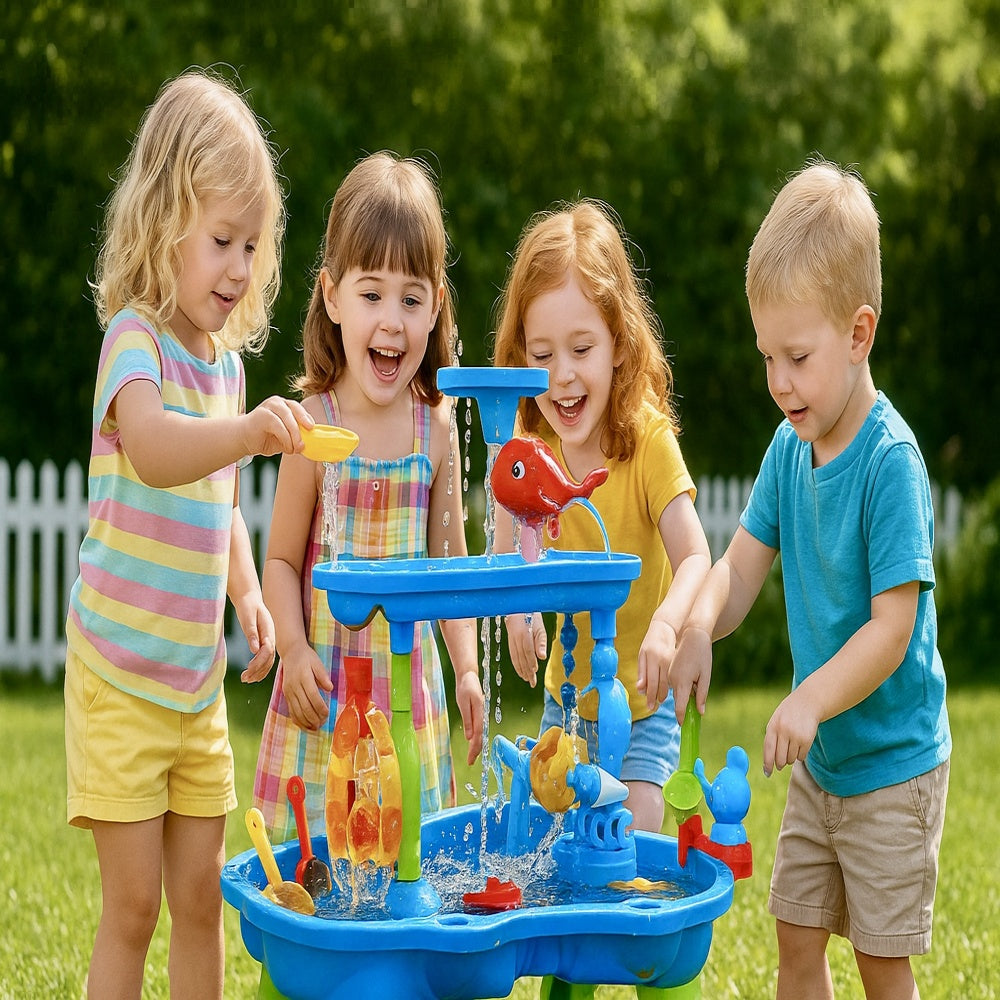 Aqua Whirl™-  Childrens Beach Water Playing Table