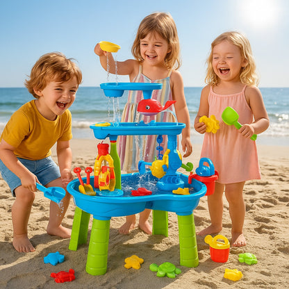 Aqua Whirl™-  Childrens Beach Water Playing Table